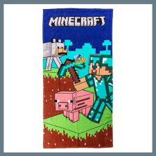 Minecraft Diamond Armor fürdőlepedő, strand törölköző 70x140cm CBX2402154MC lakástextília
