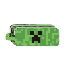 Minecraft Face 2 rekeszes tolltartó 23 cm tolltartó