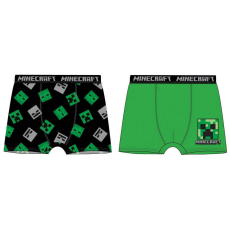  Minecraft gyerek boxeralsó 2 darab/csomag 6 év