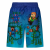 Minecraft Gyerek fürdőruha, Steve Blue, 116 cm, 6 év, Kék