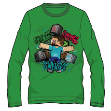  Minecraft gyerek hosszú ujjú póló, felső 10 év