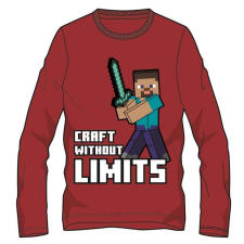 Minecraft gyerek hosszú ujjú póló felső limits 10év gyerek póló