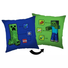 Minecraft How to Creeper párna, díszpárna 40*40 cm lakástextília