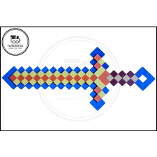  Minecraft kard Kék - Sárga fajáték