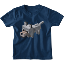  Minecraft Kutya - Gyerek Póló gyerek póló