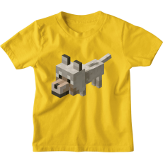  Minecraft Kutya - Gyerek Póló