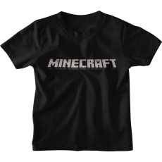  Minecraft Logó - Gyerek Póló