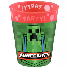 Minecraft mikrózható prémium műanyag pohár 250 ml babaétkészlet
