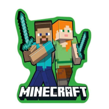 Minecraft Minecraft 3D formapárna, díszpárna lakástextília