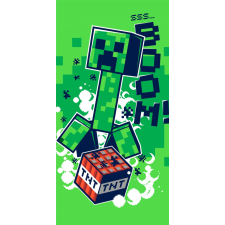 Minecraft Minecraft fürdőlepedő, strand törölköző Boom 70*140cm lakástextília