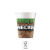 Minecraft Minecraft Green papír pohár 8 db-os 200 ml FSC
