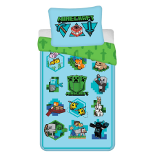 Minecraft Minecraft Icons ágyneműhuzat 140×200cm, 70×90 cm lakástextília