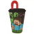 Minecraft Minecraft Szívószálas pohár, műanyag 430 ml