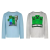 Minecraft Minecraft Trio gyerek hosszú ujjú póló, felső 6-12 év