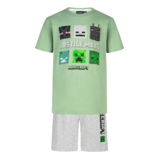 Minecraft Mobs rövid ujjú pizsama, 140-es méret gyerek hálóing, pizsama