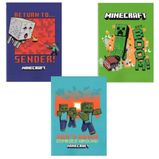 Minecraft Notebook A4 Minecraft Jolly 40 lap, 3 féle, Szortiment füzet