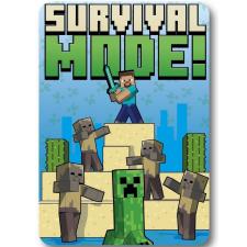  Minecraft polár takaró (survival mode) lakástextília