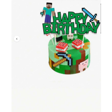  Minecraft,Roblox papír tortabeszúró / tortadísz sütés és főzés