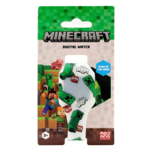 Minecraft sötétben világító szilikon LED karóra - Creeper karóra