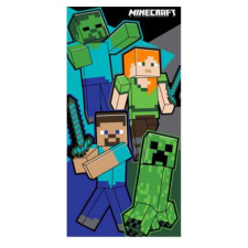 MINECRAFT törölköző, Zöld, 70x140 cm (T003) lakástextília