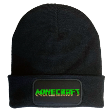  Minecraft zombi logó mintájú - Téli Sapka