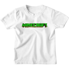  Minecraft Zombie Logó - Gyerek Póló
