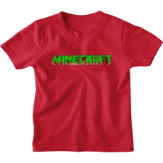  Minecraft Zombie Logó - Gyerek Póló