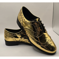  Minelli Lyssa arany metál bőr félcipő női cipő