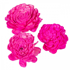  Ming boglárka pink 6cm 25db-os dekorációs kellék