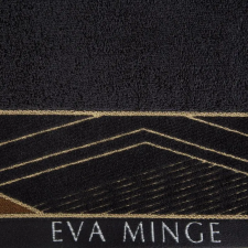  Minge3 Eva Minge törölköző Fekete 50x90 cm lakástextília