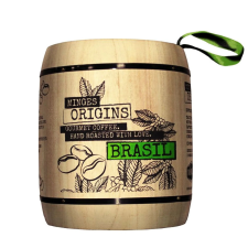 Minges Minges Brasil szemeskávé fahordóban - 250 g kávé