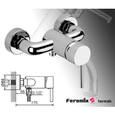  Mini-Art zuhany csaptelep zuhanyszett nélkül 310100.1 fürdőkellék