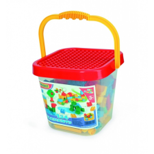 Mini építőjáték óriás vödör barkácsolás, építés