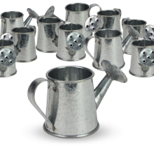  Mini fém locsolókanna 4,5cm 12db/csomag - OKOSÁR! dekorációs kellék