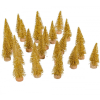  Mini fenyő arany 6cm 20db-os