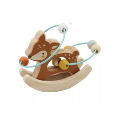  Mini hintázó golyóvezető - (rókás, őzikés) egyéb bébijáték