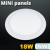 Mini kör LED panel (225 mm) 18 Watt természetes fehér