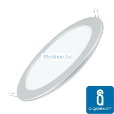  MINI LED Panel ezüst kör, 20W, természetes fehér (furat:225mm) világítás
