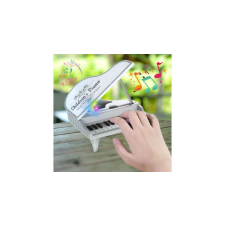  Mini piano ,zongora gyerekeknek ,led világítással,fehér játékhangszer