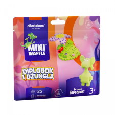  Mini Waffle sün Diplodokkal és dzsungel kaland barkácsolás, építés