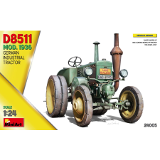 MiniArt 1/24 D8511 MOD. 1936 német ipari traktor modell makett