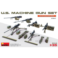 MiniArt 1/35 Amerikai géppuska fegyverek dioráma kiegészítő makett