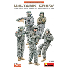 MiniArt 1/35 amerikai tank személyzet katonai modell figura szett makett