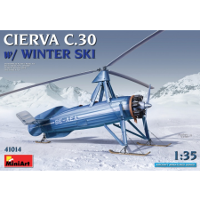 MiniArt 1/35 Cierva C.30 hótalpakkal repülőgép modell makett