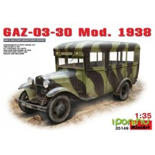 MiniArt 1/35 GAZ-03-30 Mod.1938 katonai jármű modell katonásdi