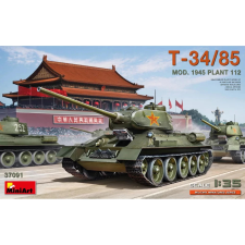 MiniArt 1/35 T-34/85 tank katonai jármű modell makett