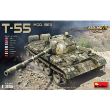 MiniArt 1/35 T-55 Mod. 1963 katonai jármű modell makett