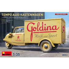 MiniArt 1/35 Tempo A400 Kastenwagen 3 kerekű furgon modell makett