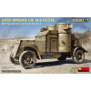  MiniArt Austin Armoured Car 1918 Pattern. British Service. Dunsterforce. Interior Kit 1:35 (39023)