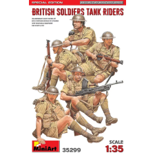  MiniArt British Soldiers Tank Riders. Special Edition 1:35 (35299) makett